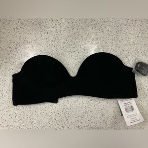 Pepper Boost Lift Up Strapless Bra 34B in Black